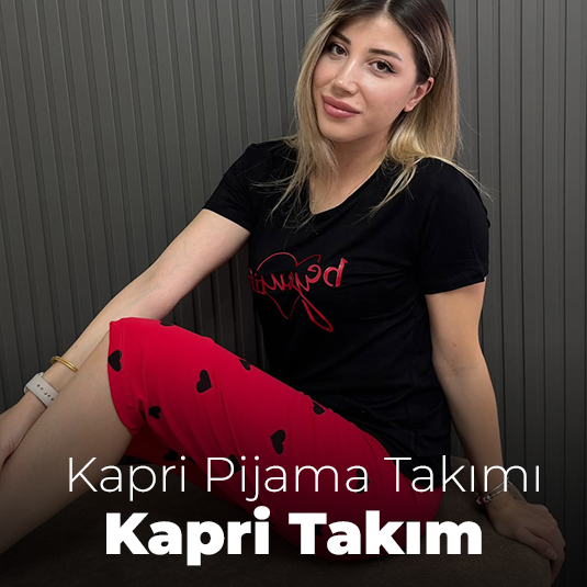 Kapri Pijama Takımı
