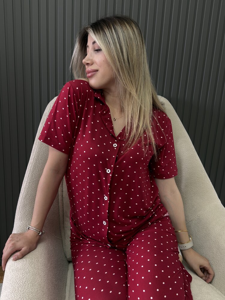 Bamboo Ön Düğmeli Takım