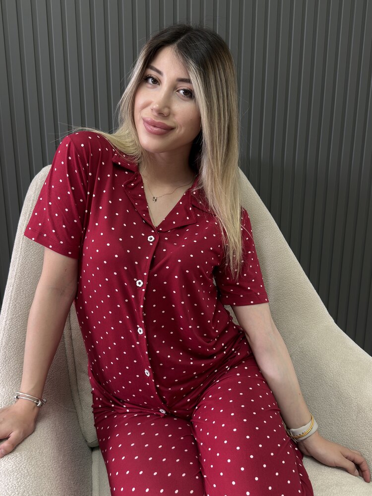 Bamboo Ön Düğmeli Takım