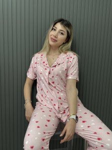 Bamboo Ön Düğmeli Takım