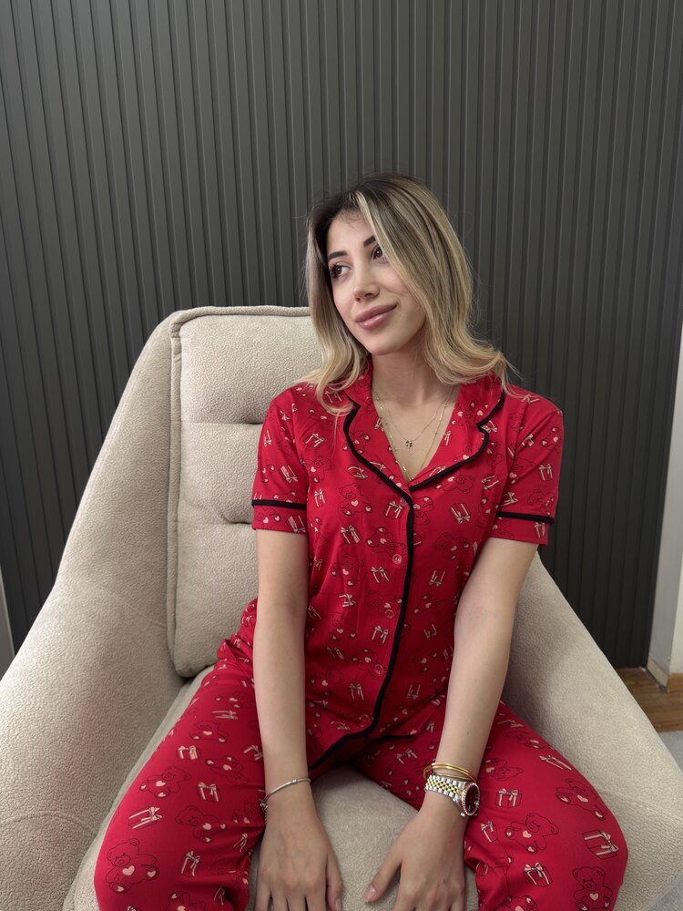 %100 Cotton Pijama Takımı