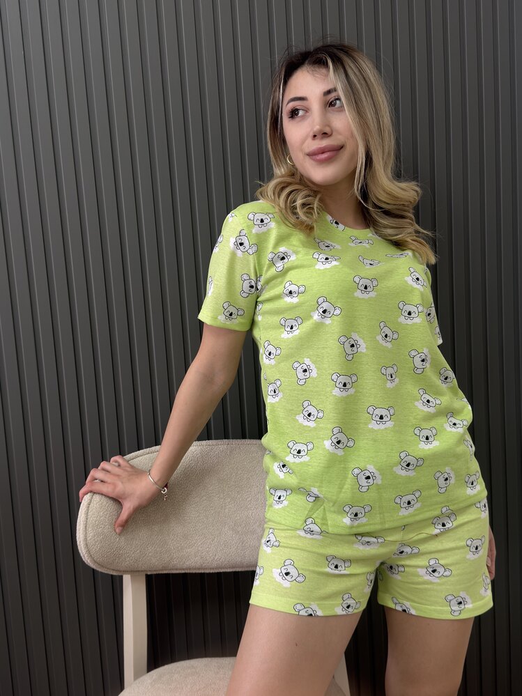 %100 Cotton Şort Takım