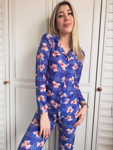 Süet Kumaş Ayıcık Detay Ön Düğmeli Takım