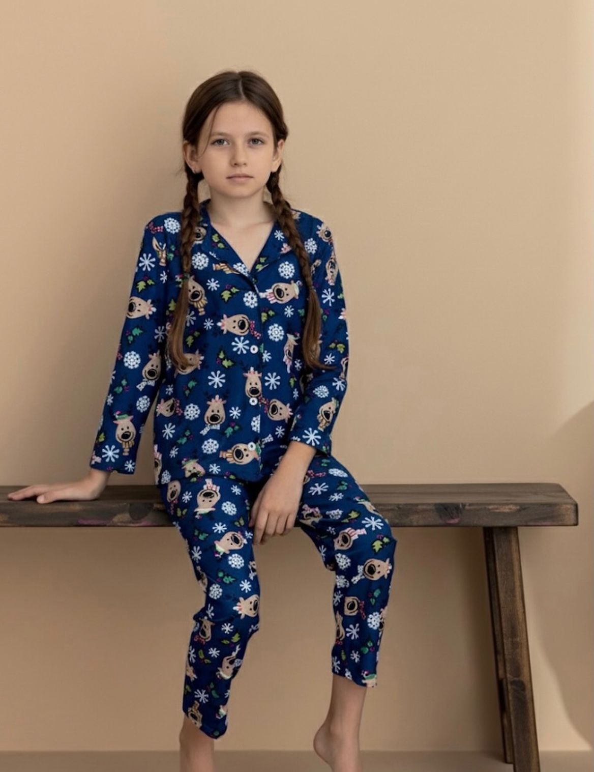 Süet Kız Çocuk Takım