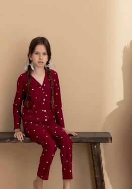 Kalp Desen Çocuk Takım